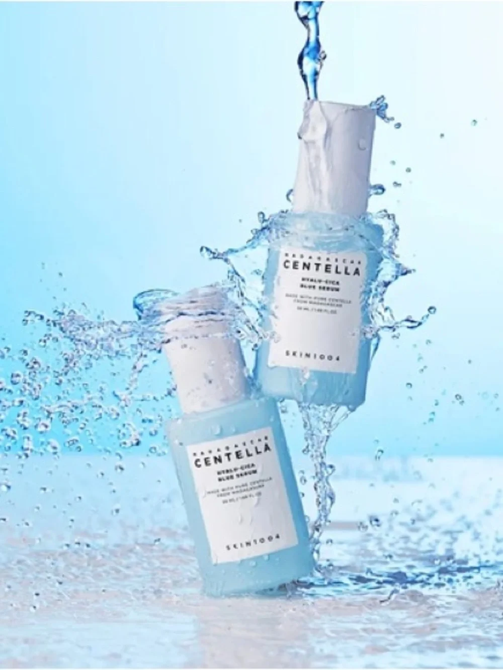 SKIN1004 K-beauty Madagascar Centella Hyalu-Cica Blue Serum - Blue